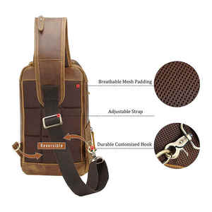 Wholesale Sialkot Pakistan Classic Fashion Crossbody Bag Pu <b>Leather</b> <b>Black</b> Messenger Unisex Sling Bag High Quality Waterproof - Product Image 5