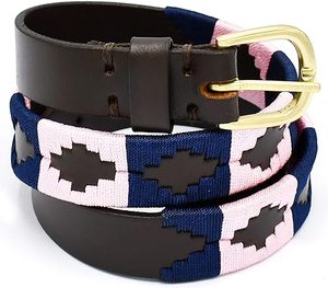 Cinturón de cuero marrón de alta calidad, hecho a mano en Argentina, cinturón de jinete de polo, cinturón gacho, cinturón ecuestre a precio de mayorista. - Product Image 4