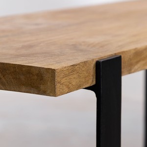 Vandana Amber Detail Console in Mango Wood and Kiren Metal - Product Image 4