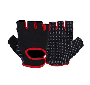 Guantes de gimnasio para entrenamiento físico personalizados al por mayor para hombres y mujeres Material de cuero para levantamiento de pesas - Product Image 2