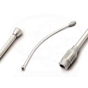 เข็มป้อนอาหารสัตว์ปีกแบบโค้งทำจากสแตนเลส พร้อมปลายบัด ขนาด 7.3 มม. น้ำหนัก 8 กรัม ยาว 153 มม. ท่อป้อนอาหารสัตว์ปีก - Product Image 2