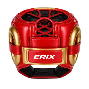 Casco de Boxeo Modular de Cuero de la Mejor Calidad 2025, Doble Visera, Cierre de Gancho y Bucle, 7 Ventilaciones, Equipo de Protección para Entrenamiento - Product Image 2
