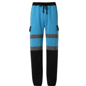Industrial Safety Jogger Pant ANSI Class 2 Waterproof <b>LED</b> Flash Comfortable Stretch Workwear Bottom Multiple Pockets Daily - Product Image 1