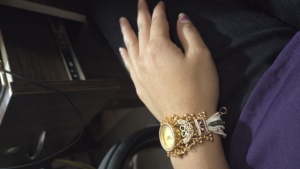 นาฬิกาข้อมือ rajwadi แบบดั้งเดิมมาใหม่กรอบทำด้วยมือสร้อยข้อมือไข่มุกเม็ดหินสไตล์ Kundan - Product Image 3