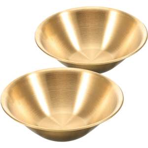 Mini-bols ronds individuels en acier inoxydable pour sauces et condiments – Essentiels de cuisine - Product Image 2