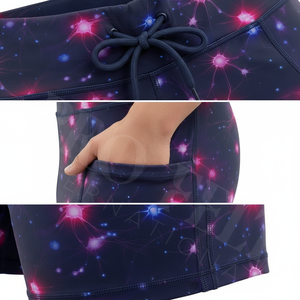 Shorts de sport haute performance pour femmes, sans couture, extensibles, fitness, yoga, séchage rapide, effet push-up, compression, vêtements de sport pour femmes - Product Image 4