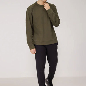 Chemise en tricot gaufré durable, tissu doux, coupe confortable, idéale pour un style décontracté au quotidien - Product Image 2