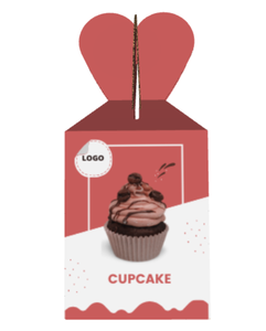 TH Boîte de papier ondulé personnalisé en forme de cœur pour cupcakes bonbons impression par stratification UV et mat pour cadeaux événements spéciaux - Product Image 6