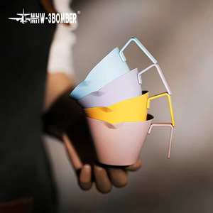 Tasse à mesurer en acier inoxydable résistant à la rouille, finition noire satinée, élégante et moderne, ustensile de mesure pour la cuisine - Product Image 2