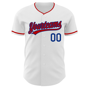 Custom Team Baseball Jersey Full Button Closure Heat-Transfer Embroidery Printing 100% Polyester Quick Dry OEM Service - Product Image 4