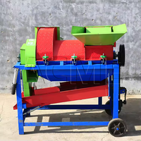 Vente en gros d'agro mini décortiqueur batteuse de blé batteuse de haricots décortiqueuse de soja éplucheuse de maïs batteuse de maïs machine pour la ferme