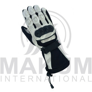 Gants de moto en cuir imperméables à écran tactile avec poignées et protection UV pour homme – Chaleur hivernale – Vente en gros - Product Image 2