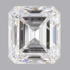 Bijoux fins VB, diamant de laboratoire fantaisie, couleur D, pureté VVS, taille Asscher, excellente qualité, HPHT CVD, diamant cultivé en laboratoire IGI pour bijoux - Product Image 1