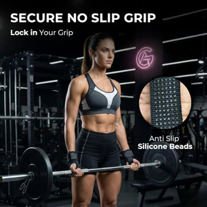Lifting Straps With Double D Rings Dual D Ring Wrist Straps For Weightlifting Deadlift & <b>Cable</b> Machine Workouts Non-Slip Straps - Product Image 5