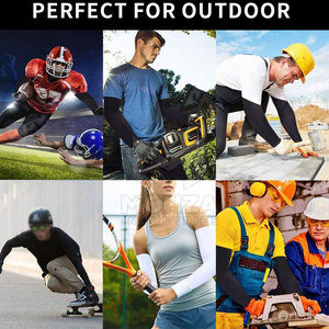 Mangas Protectoras para Brazos Unisex, 100% Poliéster Ecológico, Transpirables, para Ciclismo y Deportes de Verano, Protección Solar - Product Image 6