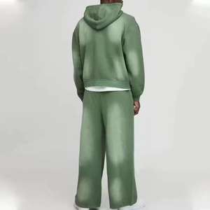 Los Mejores Fabricantes de Ropa de Pakistán: Sudadera de Algodón para Hombre, Estilo Vintage, Lavado Ácido, Efecto Desgastado por el Sol, para Impresión Puff, Tallas Grandes, Invierno - Product Image 5