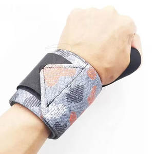 สายรัดข้อมือแบบใหม่สำหรับมืออาชีพ ทำจากนีโอพรีน กันลื่น พร้อมตัวล็อคแบบตะขอและห่วง ทนทาน ผลิตตามสั่ง สำหรับยกน้ำหนักและฟิตเนส - Product Image 3