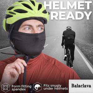 Balaclava en polyester pour moto, masque de ski personnalisé, balaclava avec logo personnalisé, balaclava pour le visage, hiver, extérieur - Product Image 3