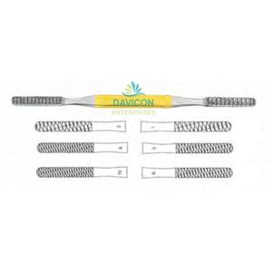 FOMON alta calidad 21,5 cm Manual Nasal Raspas y trituradoras de cartílago ENT acero inoxidable quirúrgico FOMON grueso - Product Image 5