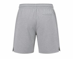 Shorts Bermuda Homme Gris en Spandex/Polyester Taille Mi-Haute avec Cordon de Serrage Décontracté Respirant Écologique Séchage Rapide Poches Tricoté Uni - Product Image 3