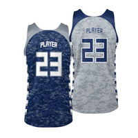 Novedades: Chaleco de Baloncesto Estampado, Uniforme Sublimado, Material de Poliéster Transpirable