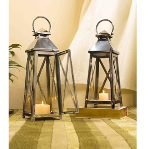 New Arrival Durable Eco-Friendly <b>Moroccan</b> Style Iron Glass Lantern Home <b>Decor</b> Patio Indoors Outdoors Events Parties Weddings - Product Image 1