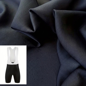 Maillot de cyclisme noir pour femme avec fermeture éclair sur le devant et ensemble de shorts assortis, respirant, manches longues, 100 % polyester, service OEM - Product Image 6