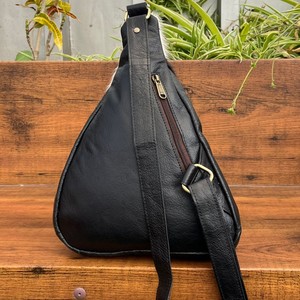 กระเป๋าคาดอกหนังวัวแบบพกพาสำหรับทุกเพศกระเป๋าสะพายพาดลำตัวหนังแท้อเนกประสงค์แฟชั่นลำลองกลางแจ้ง - Product Image 6