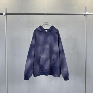 Sudadera con Capucha de Felpa Francesa de 450G para Hombre, Estilo Vintage Desgastado, con Agujeros, Ropa Urbana, Sudadera con Logotipo Personalizado para Hombre - Product Image 5