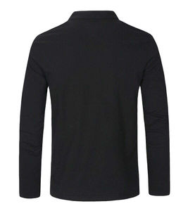 Mens Long Sleeve Henley <b>Shirt</b> Slim Fit Casual Solid Color <b>Half</b> Placket <b>Button</b> Collar Lightweight Breathable Everyday Wear Top - Product Image 2