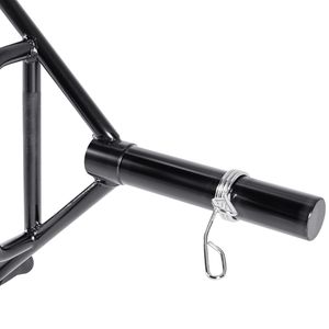 Barra esagonale aperta da 2 pollici con impugnature zigrinate, capacità 800 libbre (20 kg), per sollevamento pesi e allenamento di forza - Product Image 2