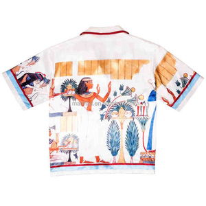 Camisetas de Verano para Hombre, Cuello Redondo, Manga Corta, Tie Dye, de Alta Calidad, Camisetas Casuales con Estampado Gráfico de Vaca para la Playa - Product Image 3