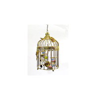 DÉCOR DE MARIAGE CAGE à OISEAUX EN MÉTAL