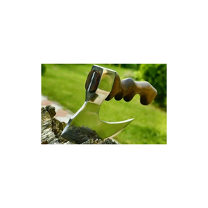 Hache de Bûcheron Artisanale en Acier Damas à Haute Teneur en Carbone, Manche en Bois, pour Bricolage et Bushcraft en Extérieur – Prime Crafts International - Product Image 2