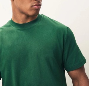 Camiseta Casual de Hombre al por Mayor, Personalizada, Estilo Urbano, Transpirable, Manga Corta, Color Sólido, Estampado, Diferentes Colores Disponibles - Product Image 4