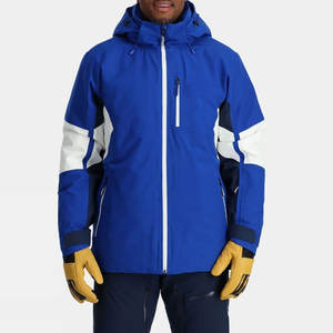 Fully Customized Hooded Zipper Waterproof Ski Jacket for Men Winter Wear High Quality Excellent Quality - Product Image 1