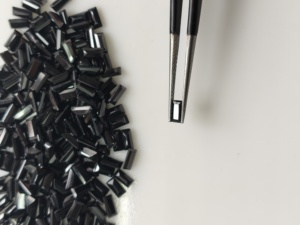 Spinelle noire naturelle 5x2.5MM taille baguette, meilleure qualité, pierre précieuse en vrac certifiée pour la fabrication de bijoux - Product Image 2