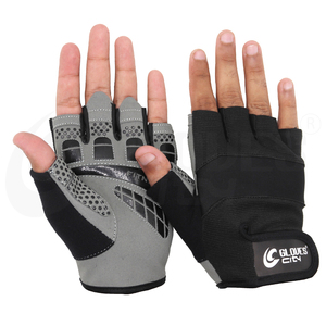 Unisex Half-Finger Fitness Gloves with Adjustable Wrist Strap and Non-Slip for Gym Weight Lifting Bodybuildings - Product Image 1