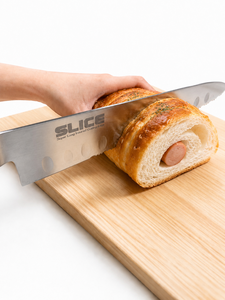 Cuchillo de Chef Seki Japan Wave Blade de 21 cm con Hoja de Acero Integral y Acabado Satinado - Product Image 1