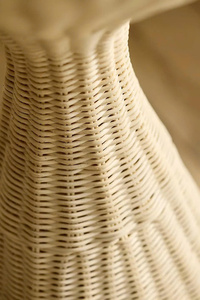 Rattan <b>Standing</b> urn rattan <b>vase</b> and planter made in Vietnam with wholesale price flower design - Product Image 5