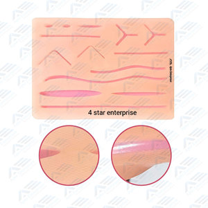 Comprehensive Medical Kit with Stainless Steel Instruments for Suture <b>Practice</b> Including Suture Kit and Suture <b>Practice</b> <b>Pad</b> - Product Image 2