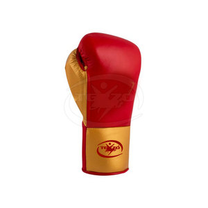 Athletic Leather Boxing <b>Gloves</b> <b>with</b> Non-Slip Comfort <b>Grip</b> Lace-Up Closure Modern Design for Training - Product Image 2