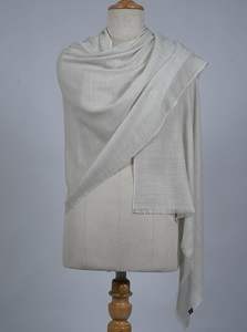 Écharpe en cachemire VIC, laine fine, unie, douce, couleur unie, 70x200 cm, luxueuse, légère, respirante - Product Image 4