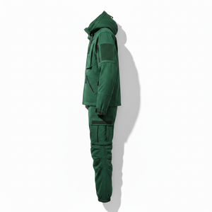 Chándal Deportivo Impermeable con Capucha de Algodón 100% Vaquero, Estilo Cargo, Largo Completo, para Primavera/Invierno 2026, Última Moda, Venta al por Mayor, Personalizado - Product Image 2