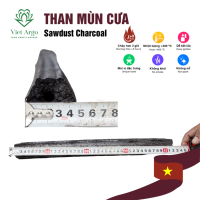 Charbon de bois hexagonal noir de haute qualité pour barbecue, briquettes chauffantes, charbon de bois de sciure, fabricant vietnamien, charbon pour chicha Viet Argo 3.5-4.0