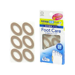 Tampone di protezione medio alluce valgo Set 6 pezzi per la cura del piede - Product Image 1