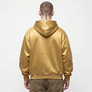 Sudadera con Capucha para Hombre, de Algodón 100%, Estilo Oversize, con Hombros Caídos, Bordado de Logotipo Personalizado, Ideal para Invierno, la Más Vendida - Product Image 6