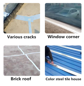 Prix Usine Ruban Adhésif Butyle Super Adhérent en Feuille d'Aluminium pour Réparation de Fuites <span class=keywords><strong>Toiture</strong></span>, VR et Métal - Product Image 5