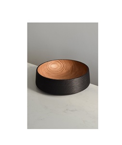 Elegant <b>Rustic</b> Acacia <b>Wood</b> Eco-Friendly Serving Bowl Deep Salad Bowl for <b>Dining</b> <b>Table</b> and Party Modern Decor - Product Image 6