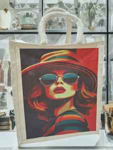 Bolsa de Lona de Algodón Estampada - Duradera y Ligera de un Solo Nivel para Armario de Dormitorio y Uso en Exteriores - Product Image 2